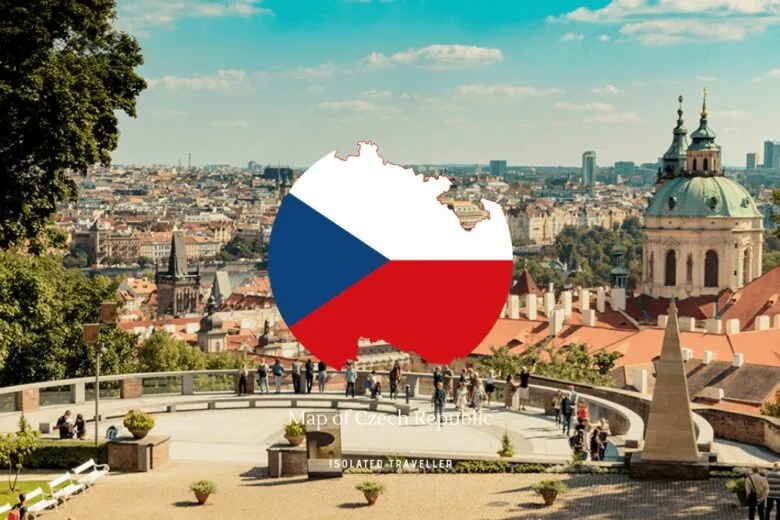 Map of Czech Republic