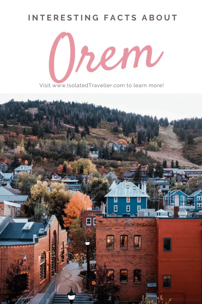 Facts About Orem
