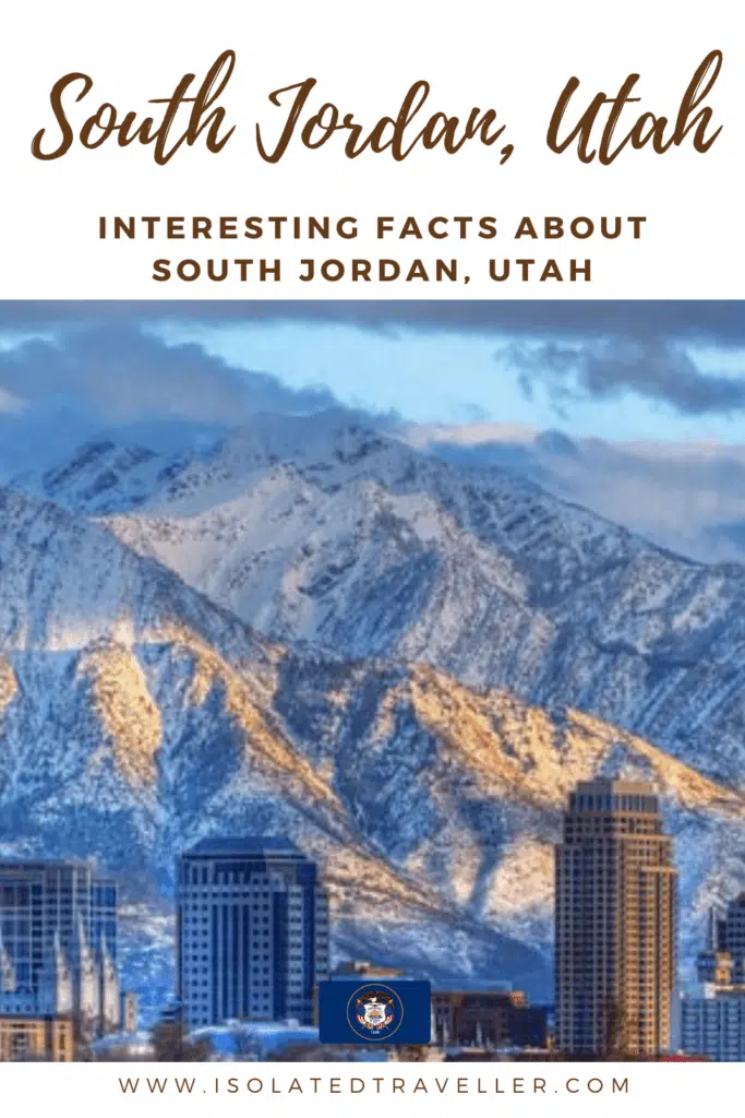 Facts About South Jordan, Utah