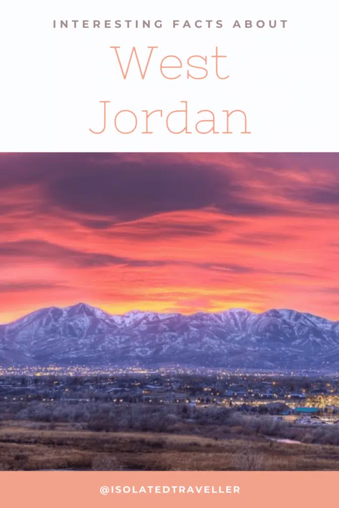 Facts About West Jordan