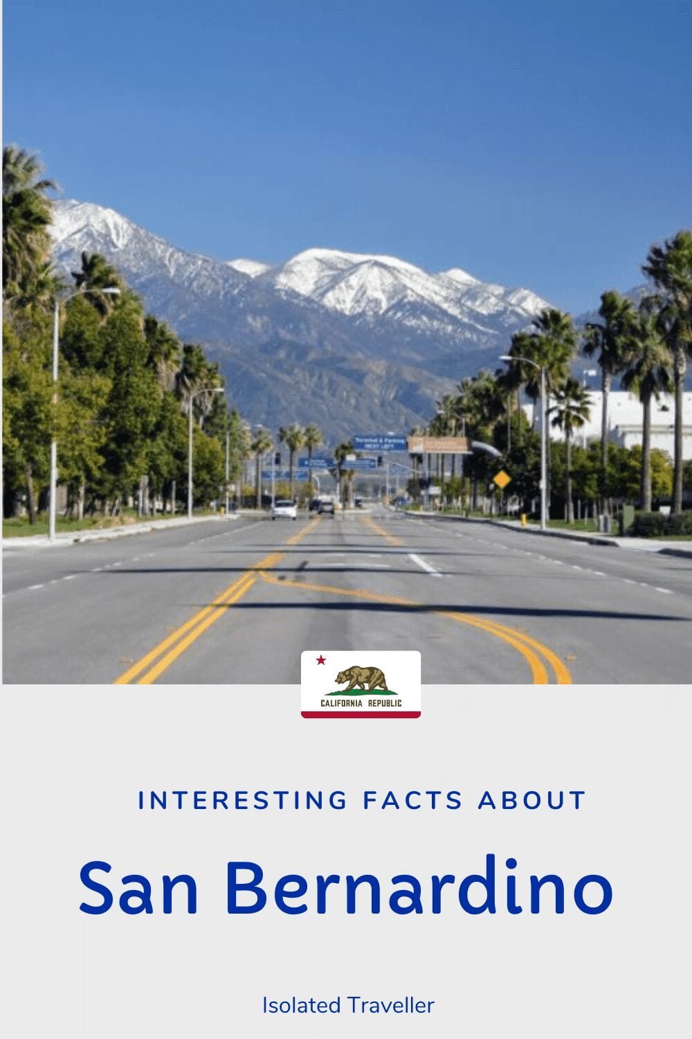 Facts About San Bernardino