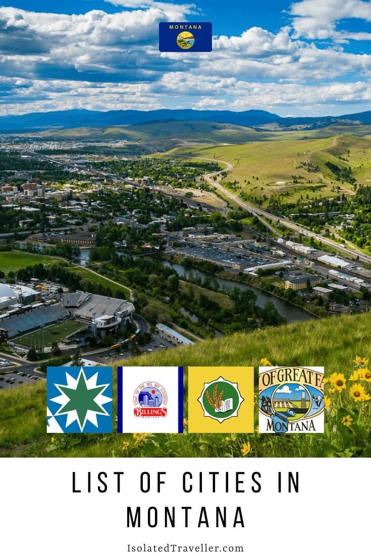 List of Cities in Montana