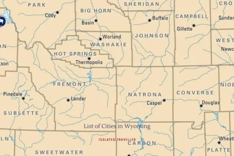 List of Cities in Wyoming