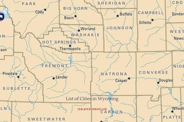 List of Cities in Wyoming