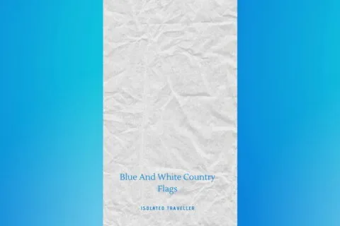 Blue And White Country <mark>Flag</mark>s