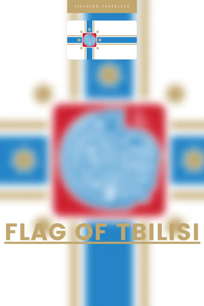 Flag of Tbilisi 2 Flag of Tbilisi