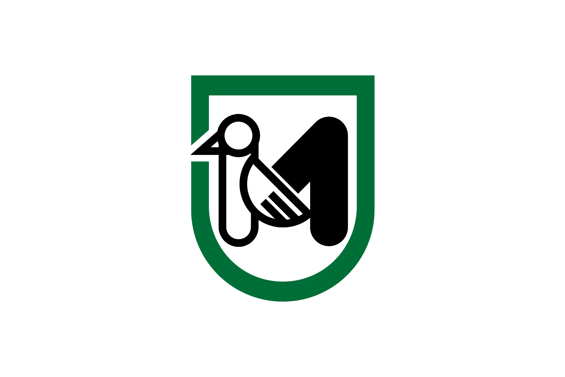 The flag of Marche