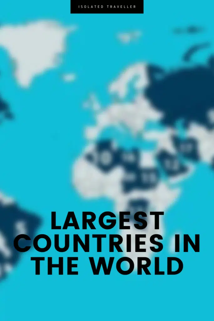100 Largest Countries in the World