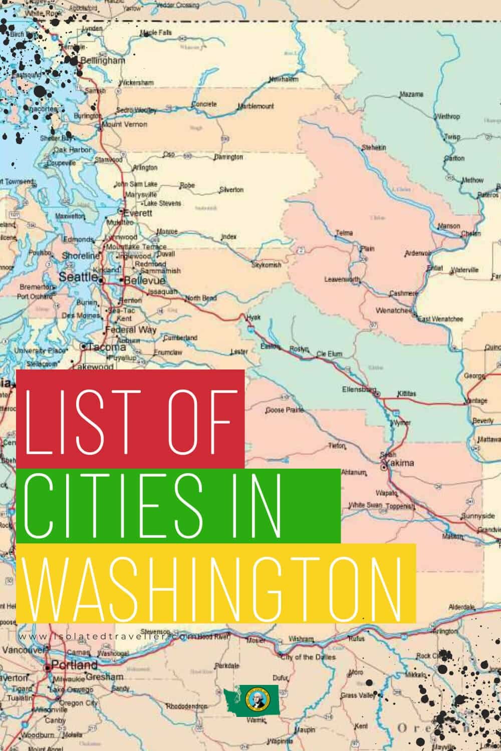 List of Cities in Washington