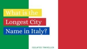 What is the longest city name in italy?
