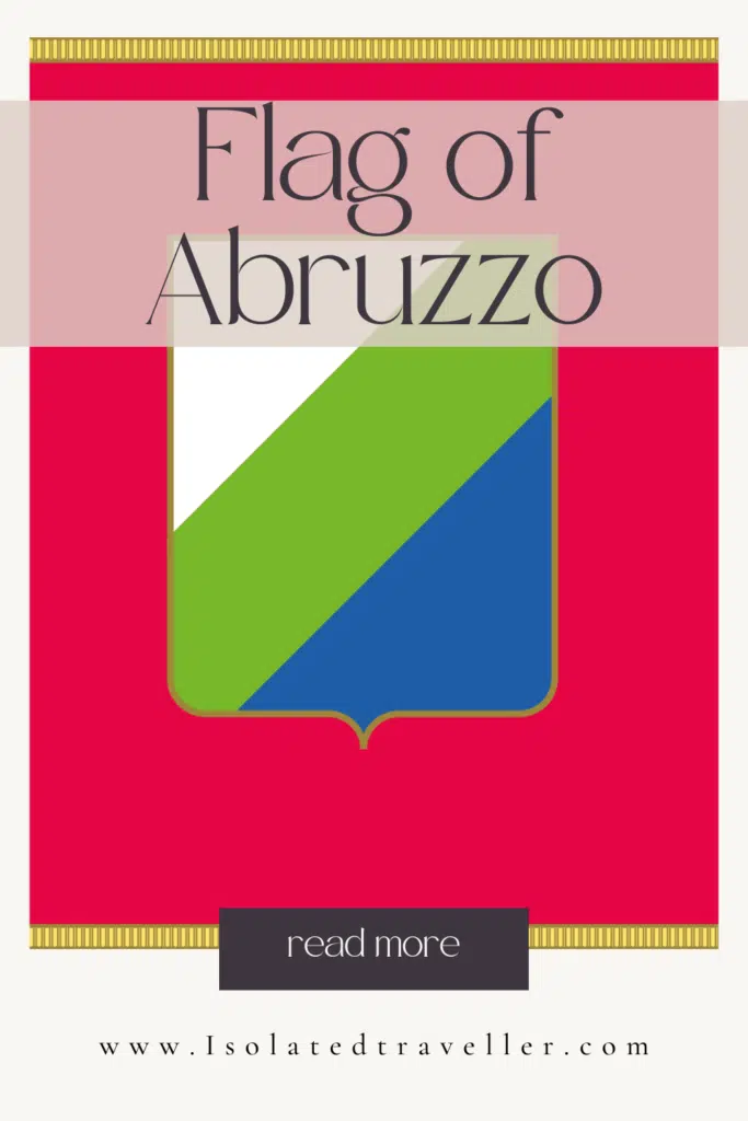 Flag of Abruzzo, Italy