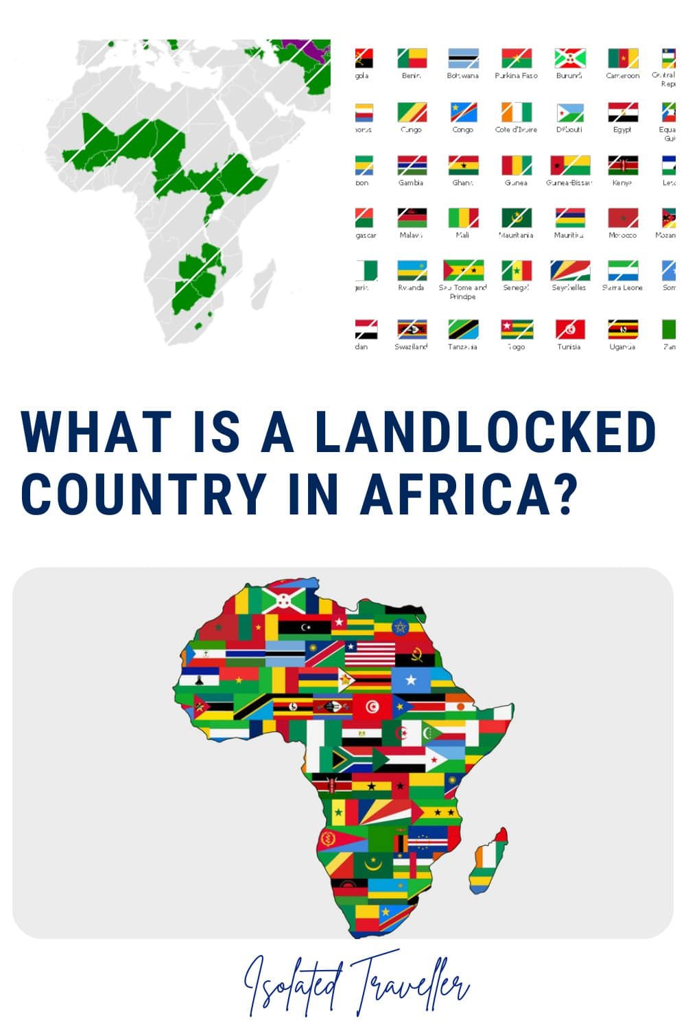 What is a landlocked country in Africa?