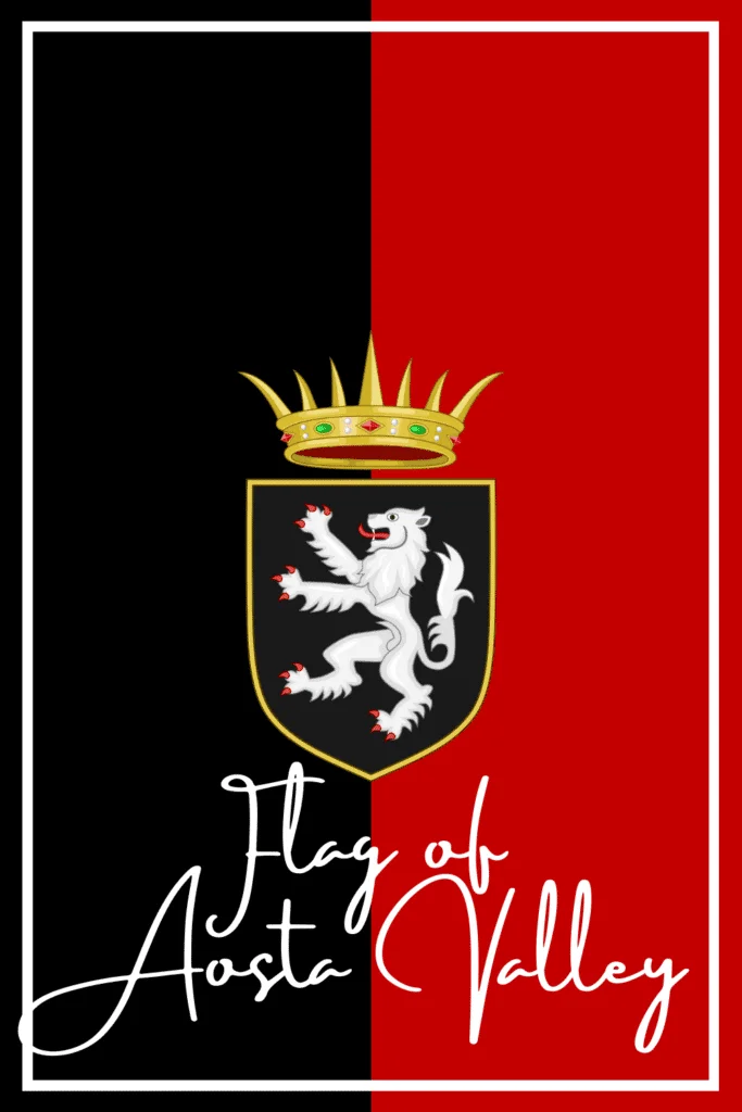 Flag of Aosta Valley 2 Flag of Aosta Valley - Pinterest
