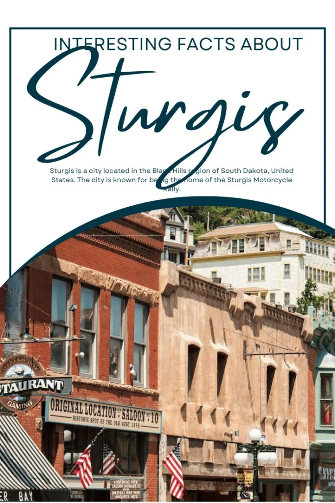 Facts About Sturgis