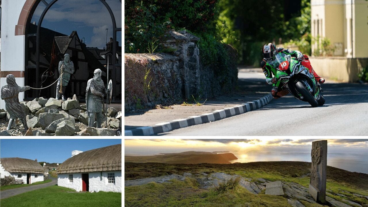 Isle of Man history - vikings, TT, villages