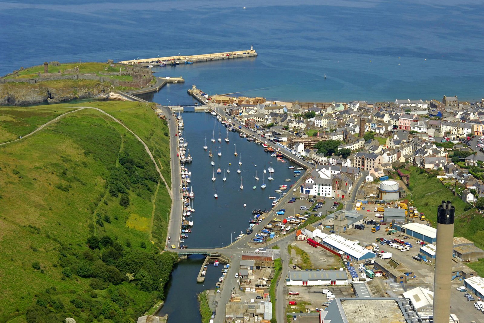 Peel Harbour, Isle of Man