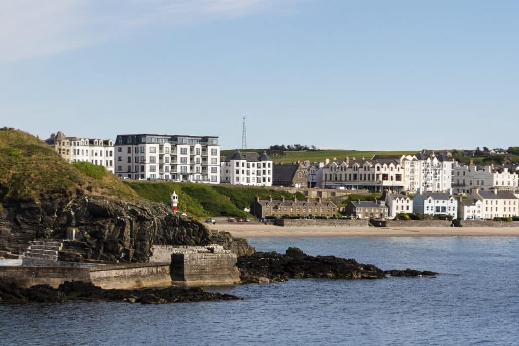 Port Erin, Isle of Man Isolated Traveller