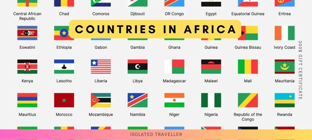Countries in Africa