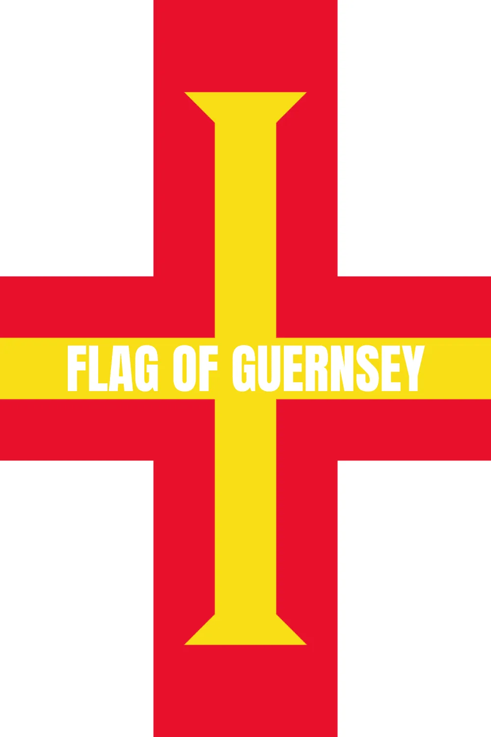 Flag Of Guernsey 3 Flag Of Guernsey