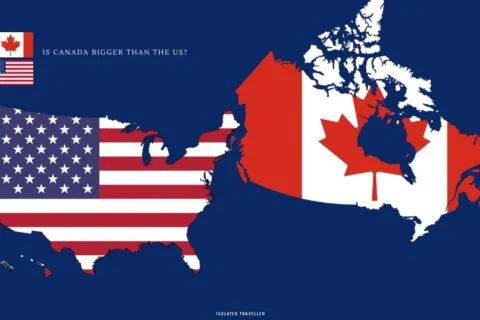 Is Canada bigger than the US?