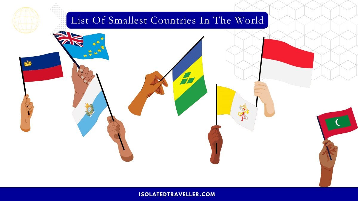List Of Smallest Countries In The World