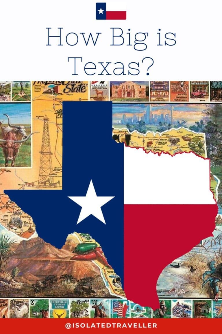 How Big is Texas? Isolated Traveller