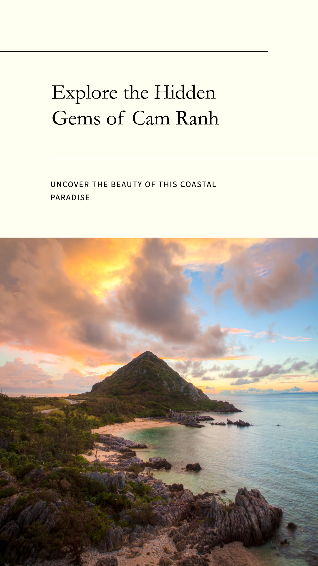 Explore the Hidden Gems of Cam Ranh