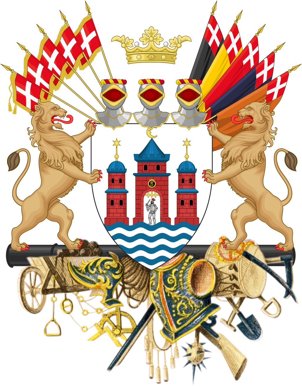 Greater coat of arms of Copenhagen
