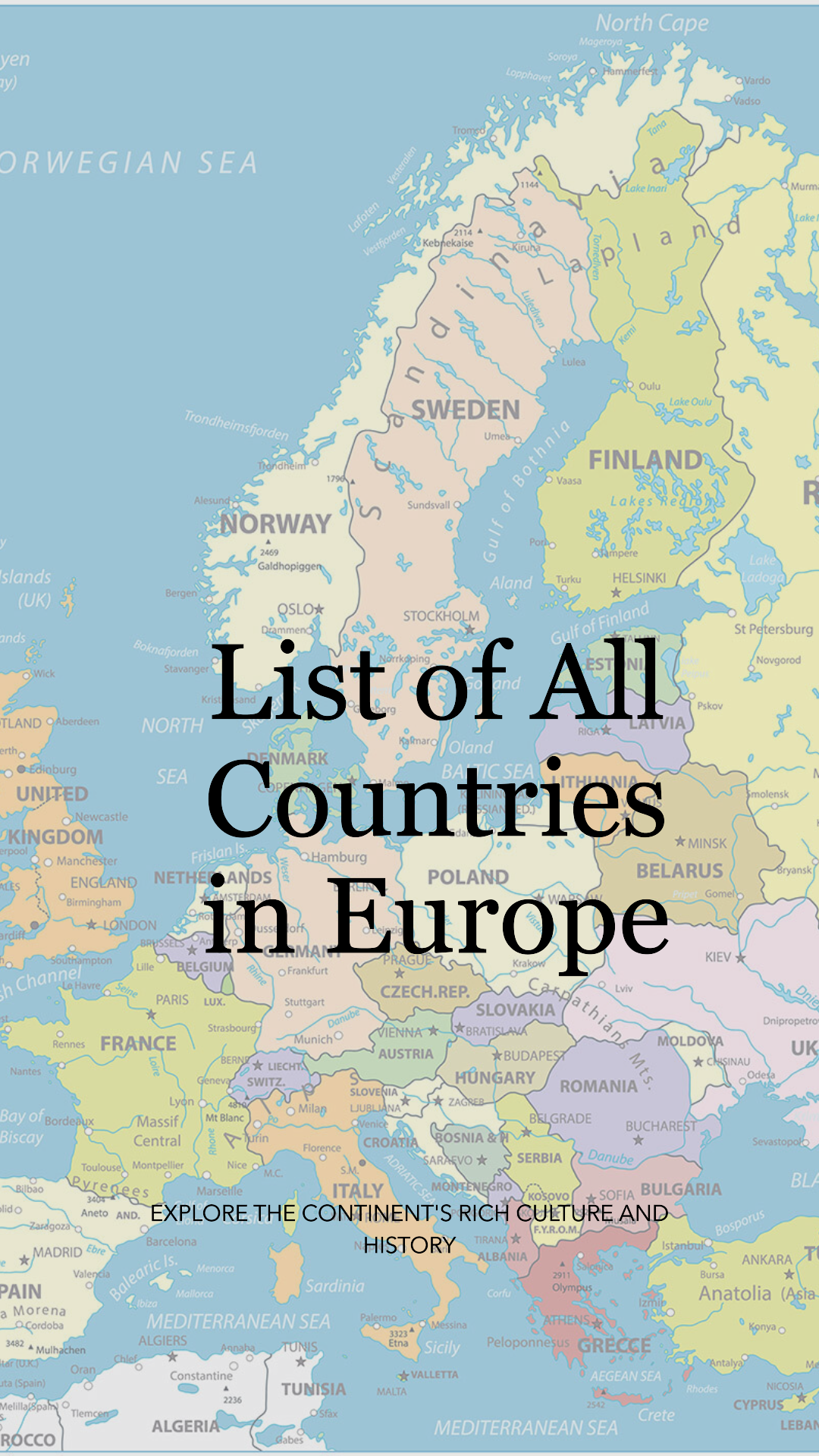 Countries in Europe
