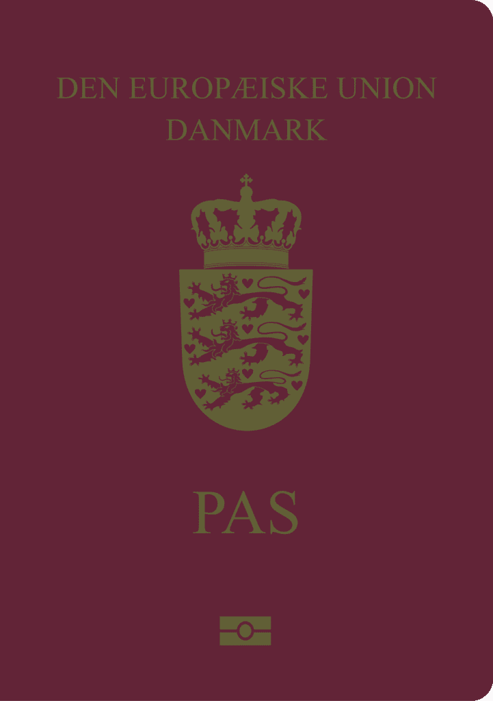 Danish Passport Cover