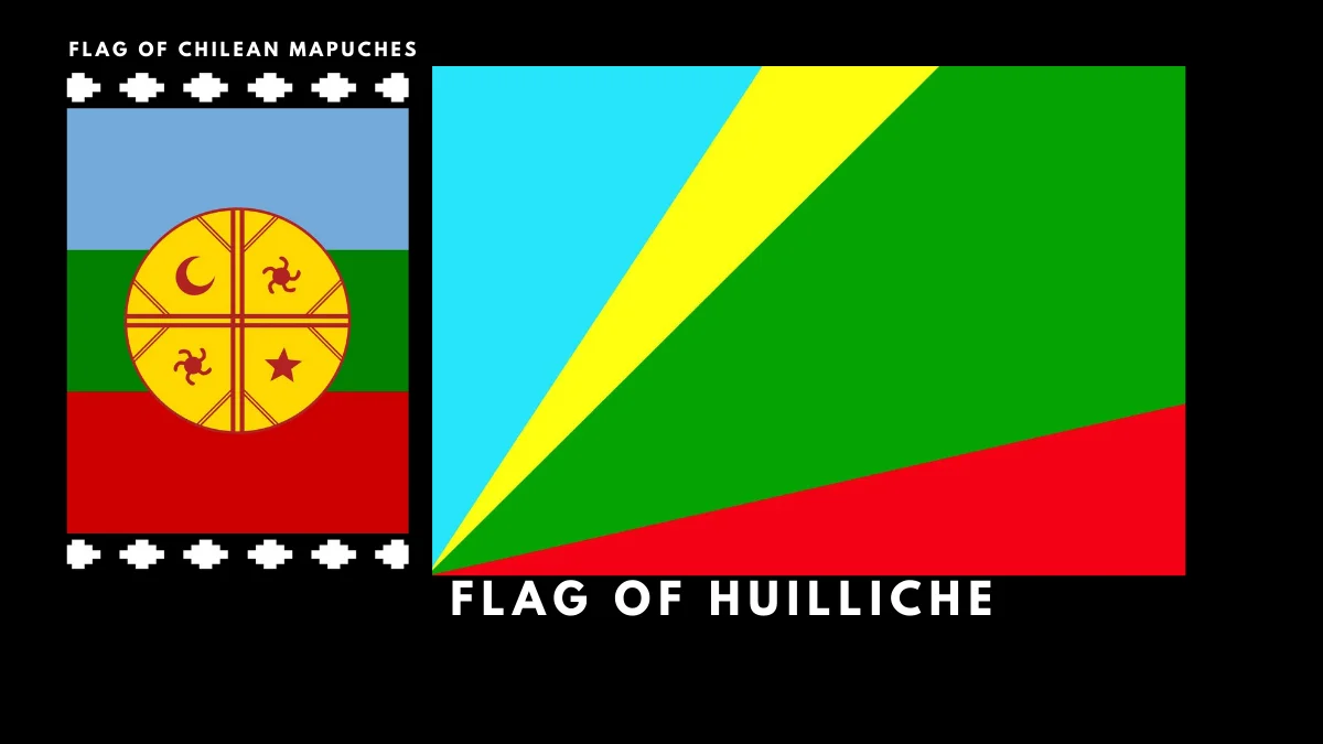 The Flag of Huilliche & Flag of Chilean Mapuches