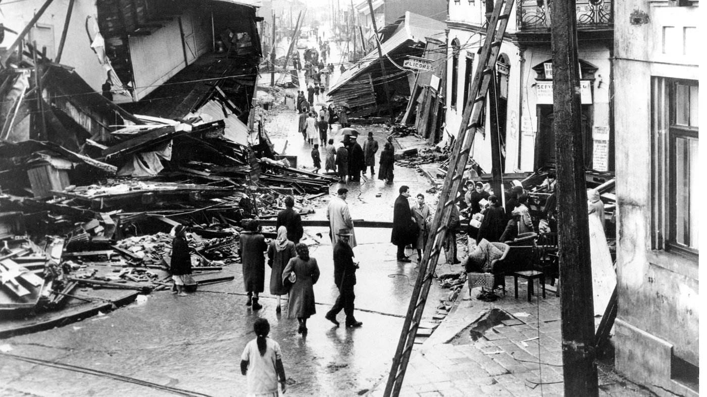Valdivia earthquake on 22nd of May, 1960