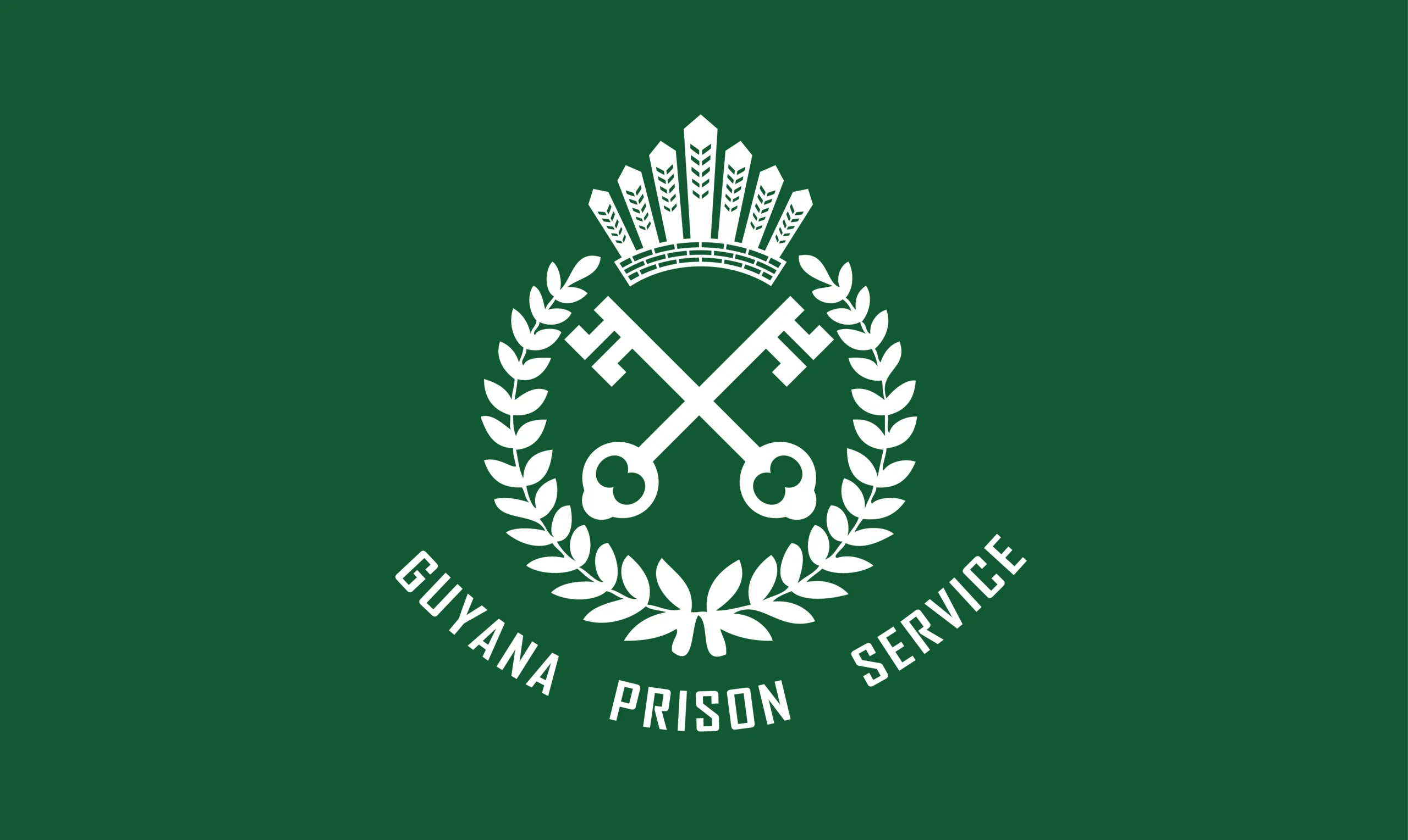 The Flag of the Guyana Prison Service