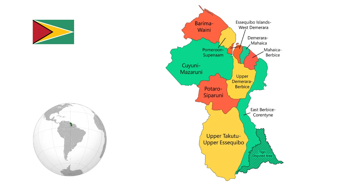 Regions of Guyana