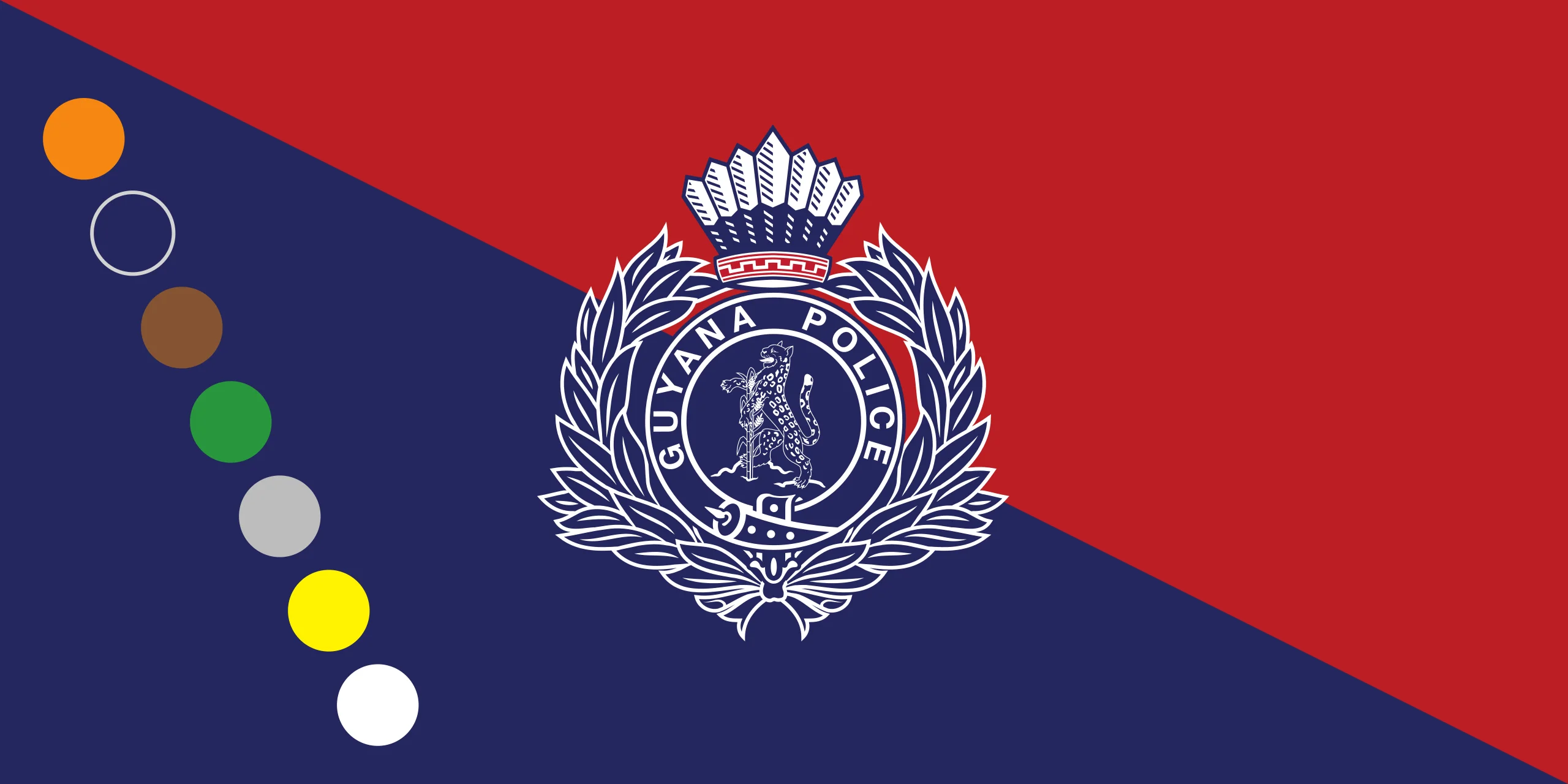 Guyana Police Force Flag