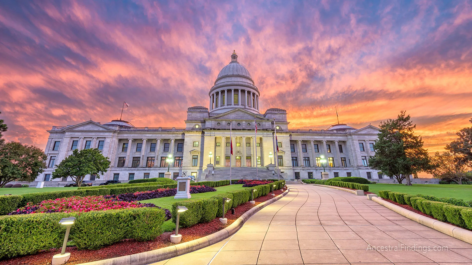 What is the capital city of Arkansas?