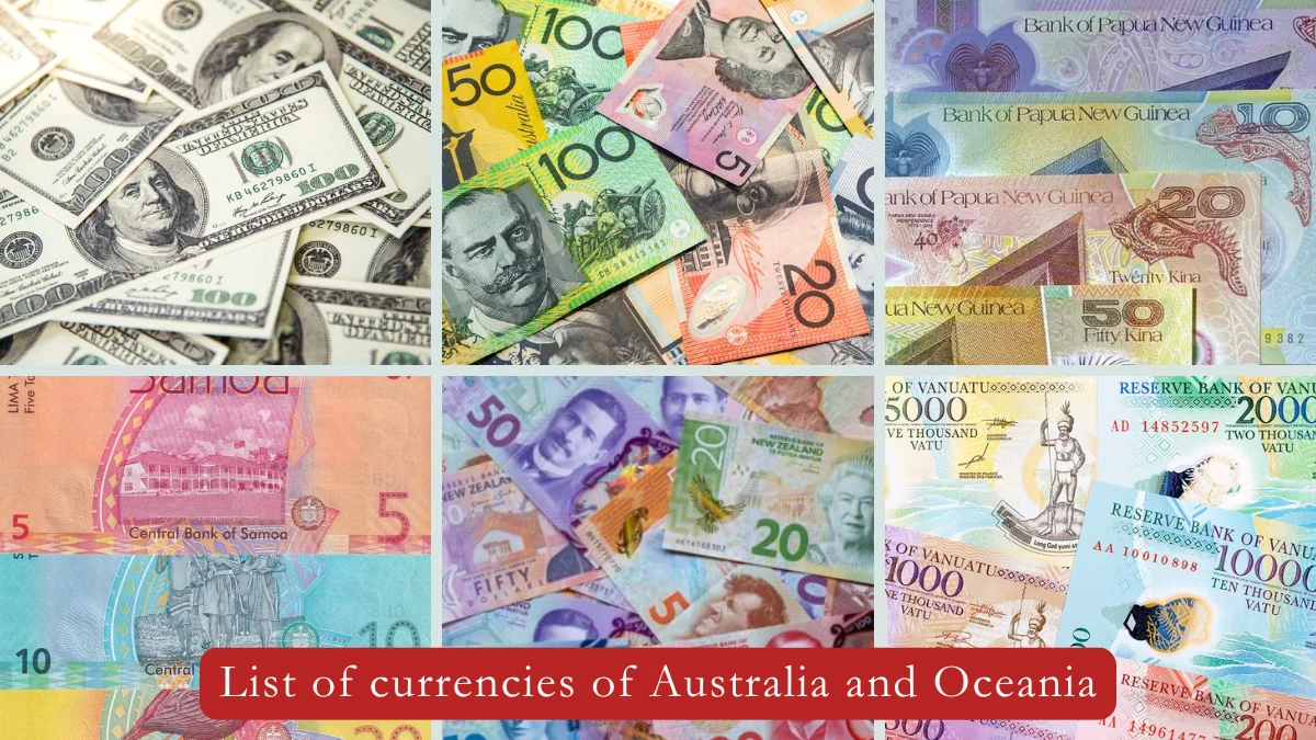 List of currencies of Australia and Oceania 5 List of currencies of Australia and Oceania