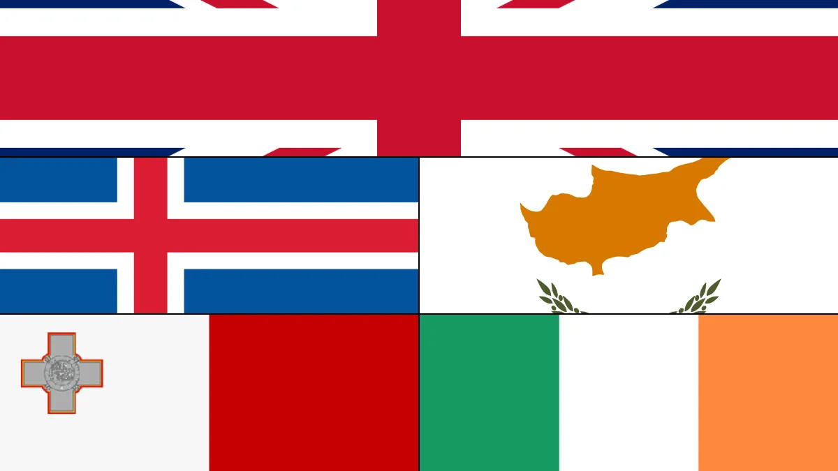 List of Island Countries in Europe 5 List of Island Countries in Europe