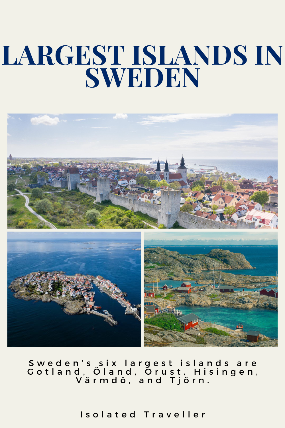 Largest Islands In Sweden