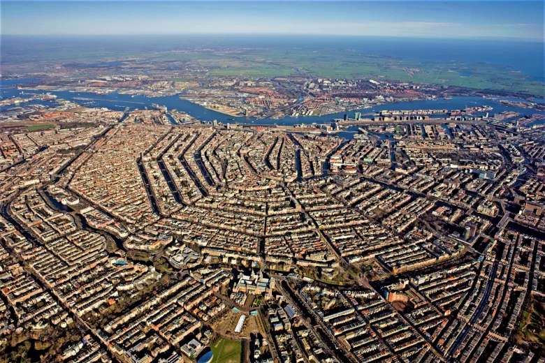 Amsterdam — view of the city