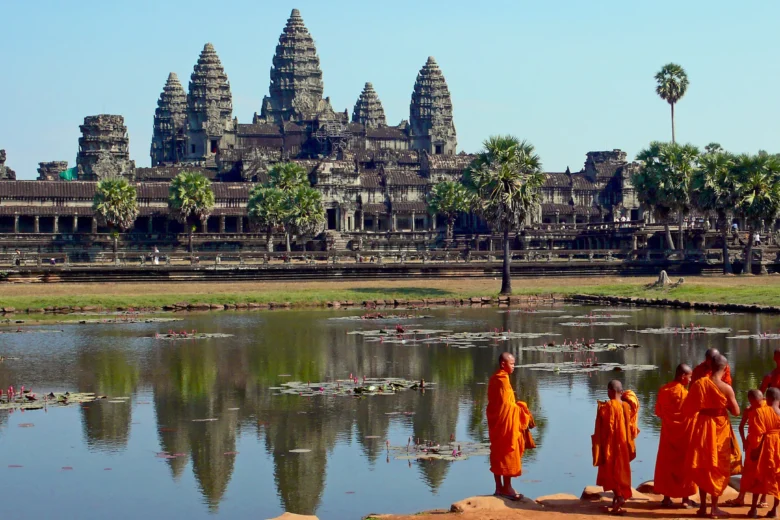 Angkor Wat — view of the landmark