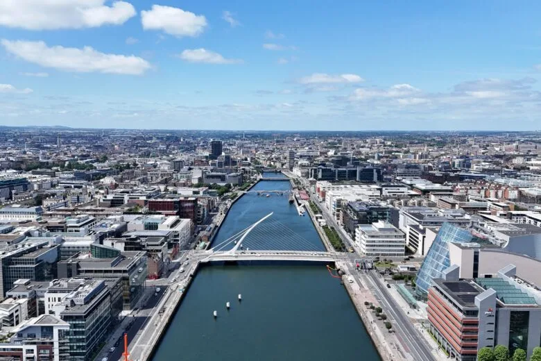 Dublin — view of the city