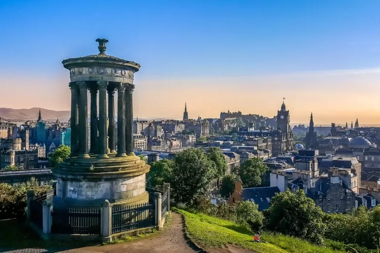 Edinburgh — view of the city