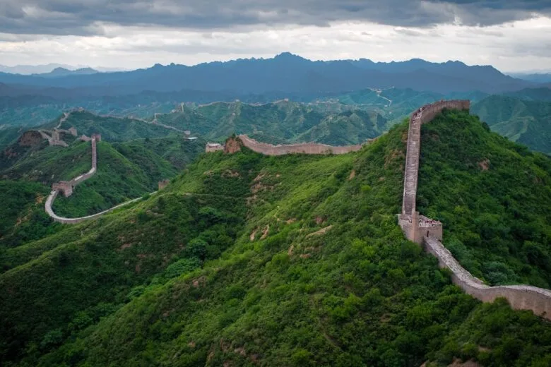 Great Wall of China — view of the landmark