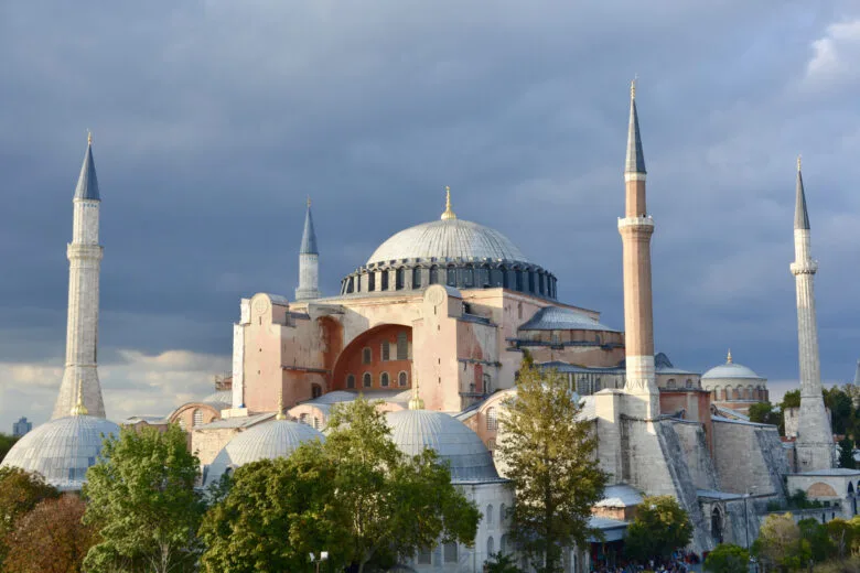 Hagia Sophia — view of the landmark