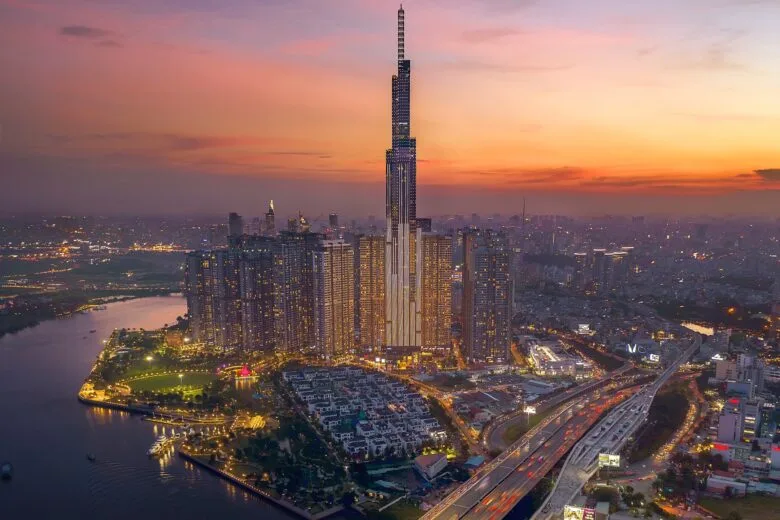 Ho Chi Minh City — view of the city