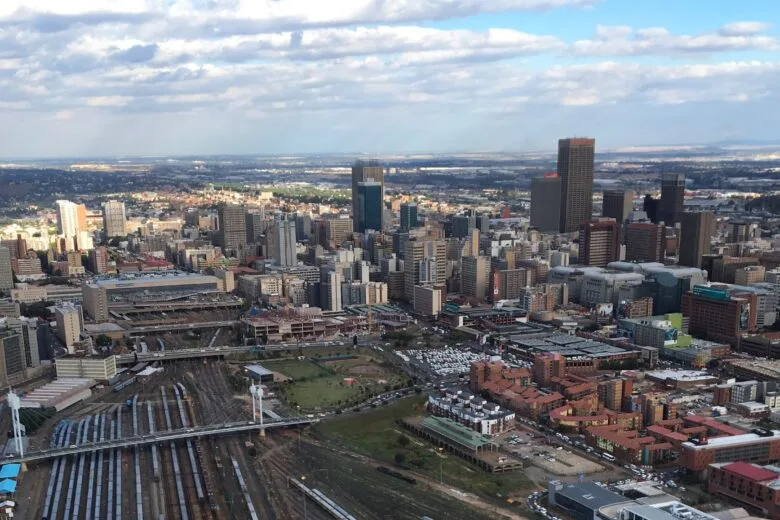 Johannesburg — view of the city