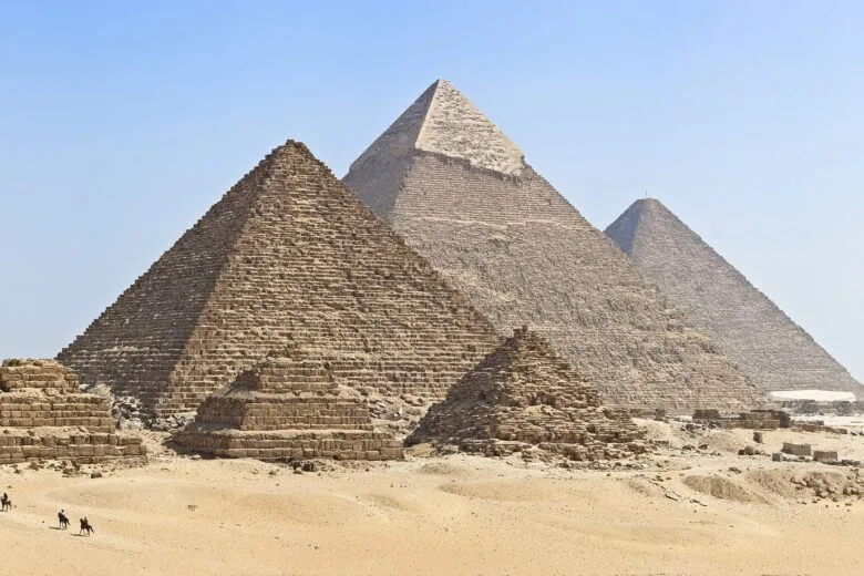Pyramids of Giza — view of the landmark