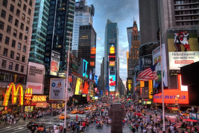 Times Square — view of the landmark
