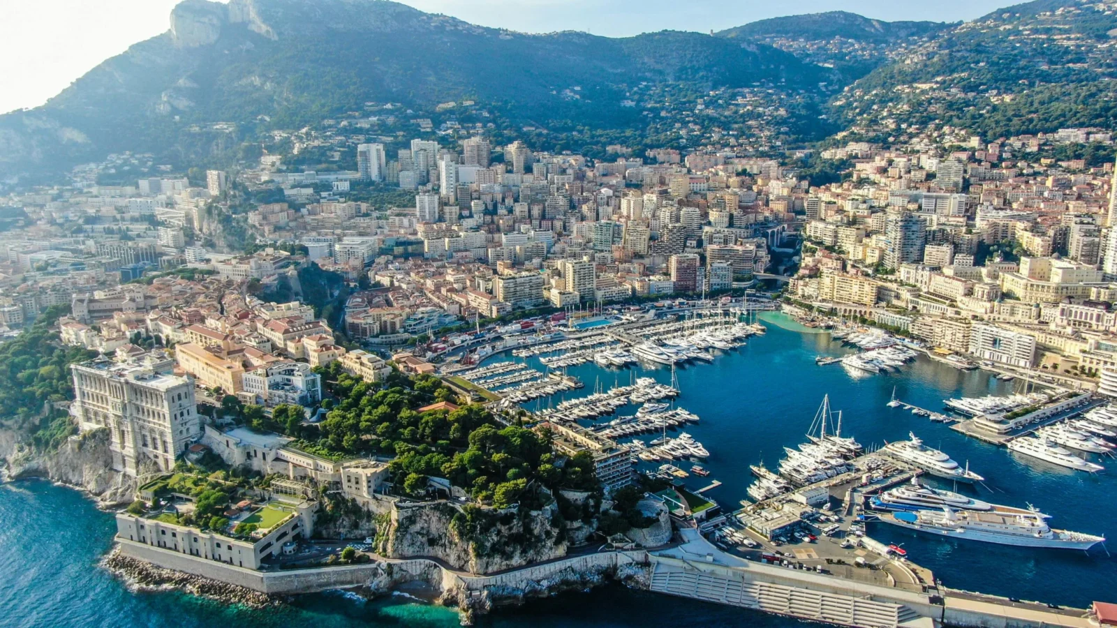 Monaco Aerial view